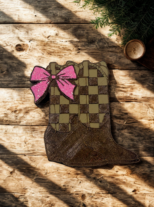 Checkered Boots Freshie