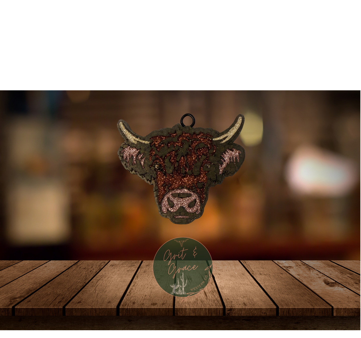 Moo-d Booster Highland Cow Freshie
