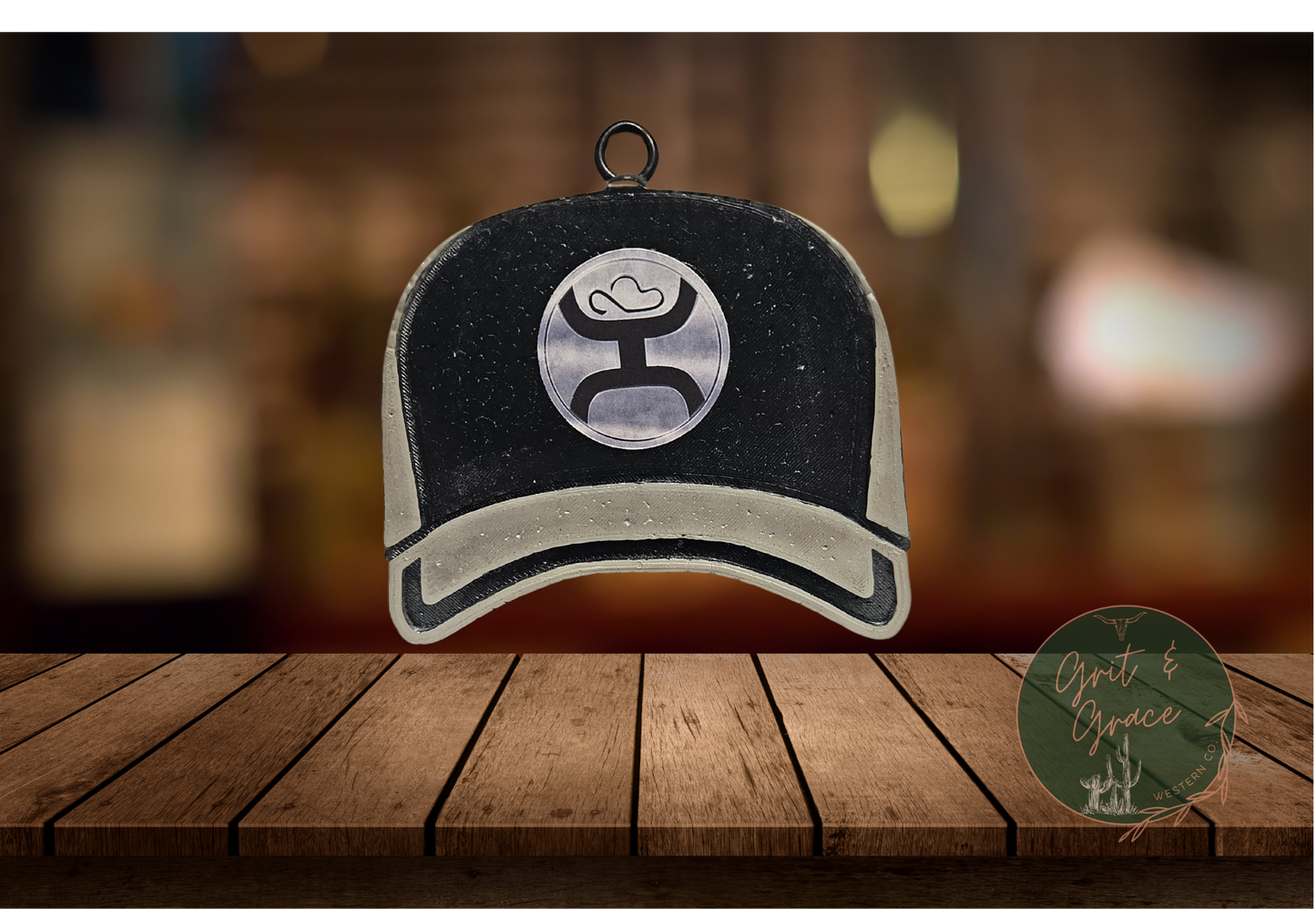 Western-Style Trucker Hat Freshie