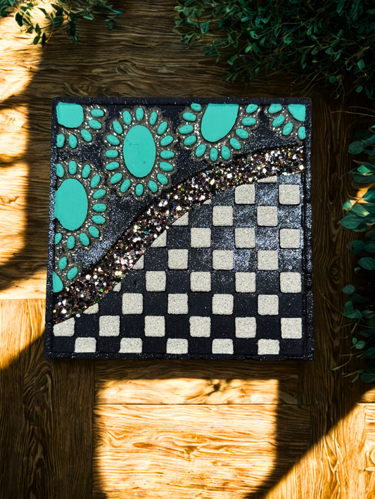 Checkered Concho Chic