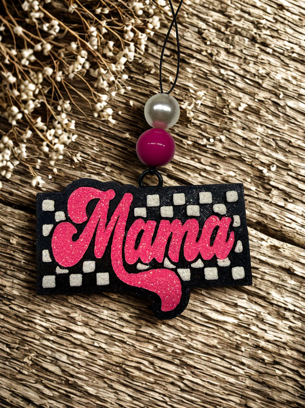Checkered Mama Freshie