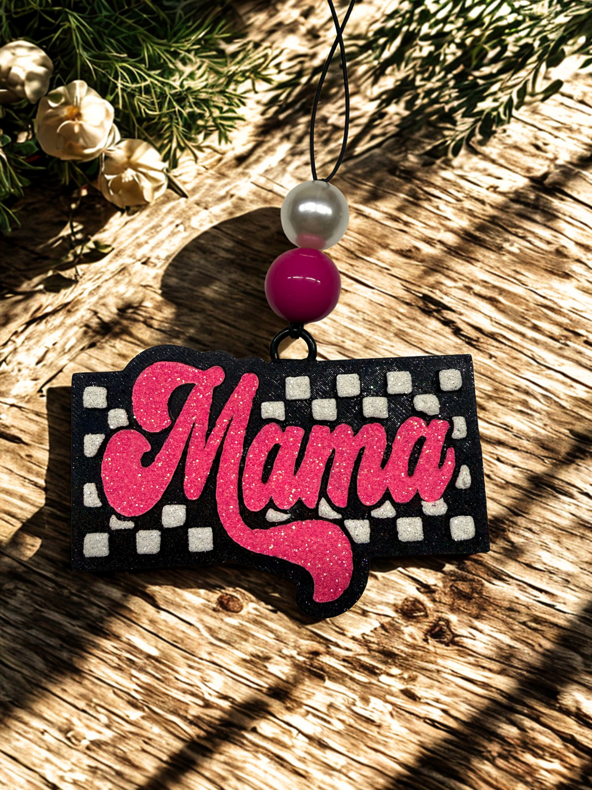 Checkered Mama Freshie