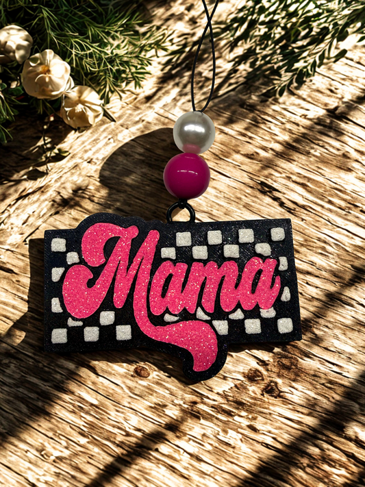 Checkered Mama Freshie