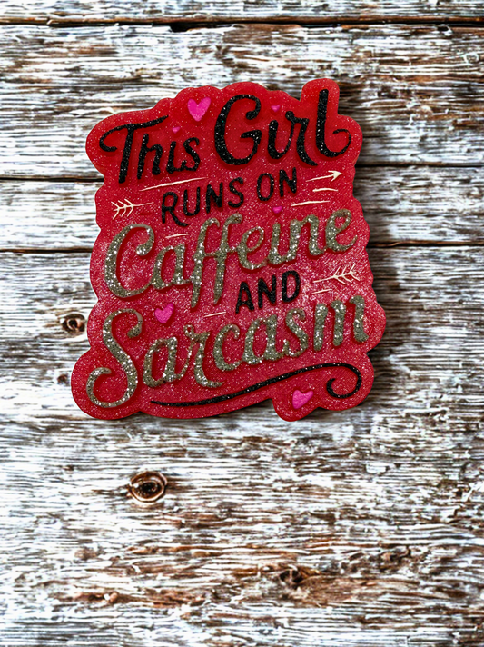 Coffee & Sarcasm Freshie