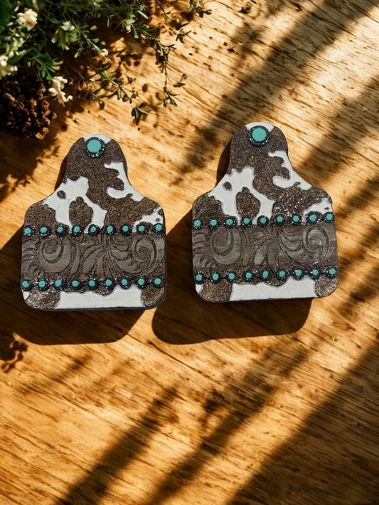 Tagged & Tailored- Cow Tag Vent Clips