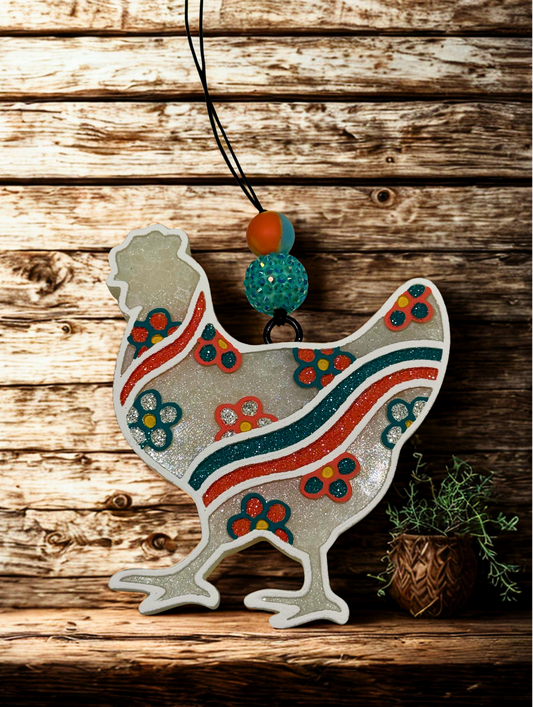 Groovy Chicken Freshie