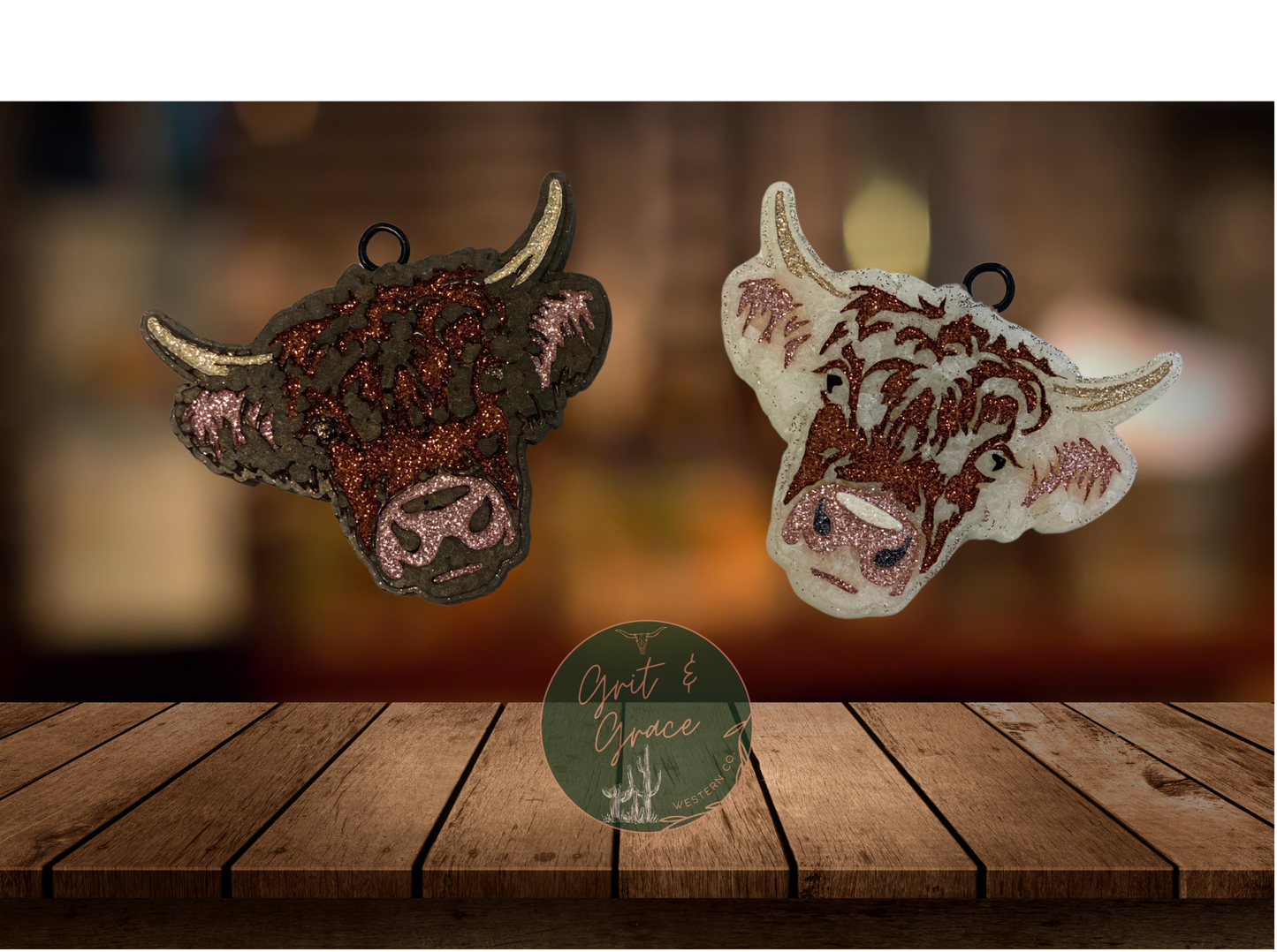 Moo-d Booster Highland Cow Freshie