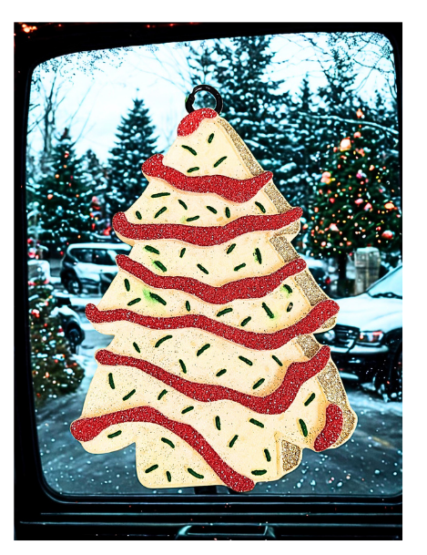 Christmas Tree Cake Freshie